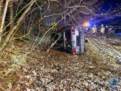 Prometna nesreča - cesta Podljubelj - Ljubelj, 18.2.2025