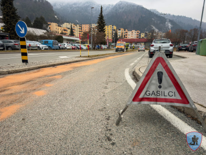 Iztekanje kurilnega olja - Bistrica pri Tržiču, 21.1.2026
