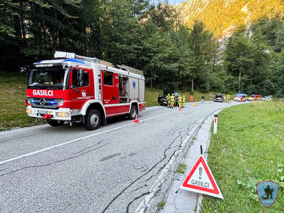 Prometna nesreča - cesta Podljubelj - Ljubelj, 13.8.2026