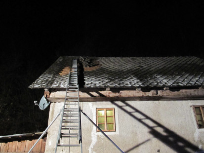 Požar v stanovanjski hiši, Podljubelj, 17. 11. 2011