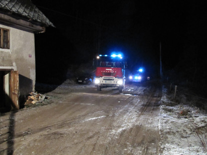 Požar v stanovanjski hiši, Podljubelj, 17. 11. 2011