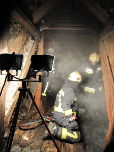 Požar v stanovanjski hiši, Podljubelj, 17. 11. 2011