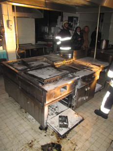 Požar v Restavraciji Raj, 26. 12. 2011