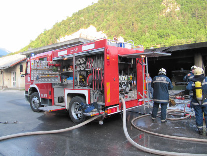 Požar Peko-PGP, Tržič, 25. 5. 2011