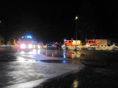 Požarni alarm v predoru Ljubelj, 24. 10. 2011
